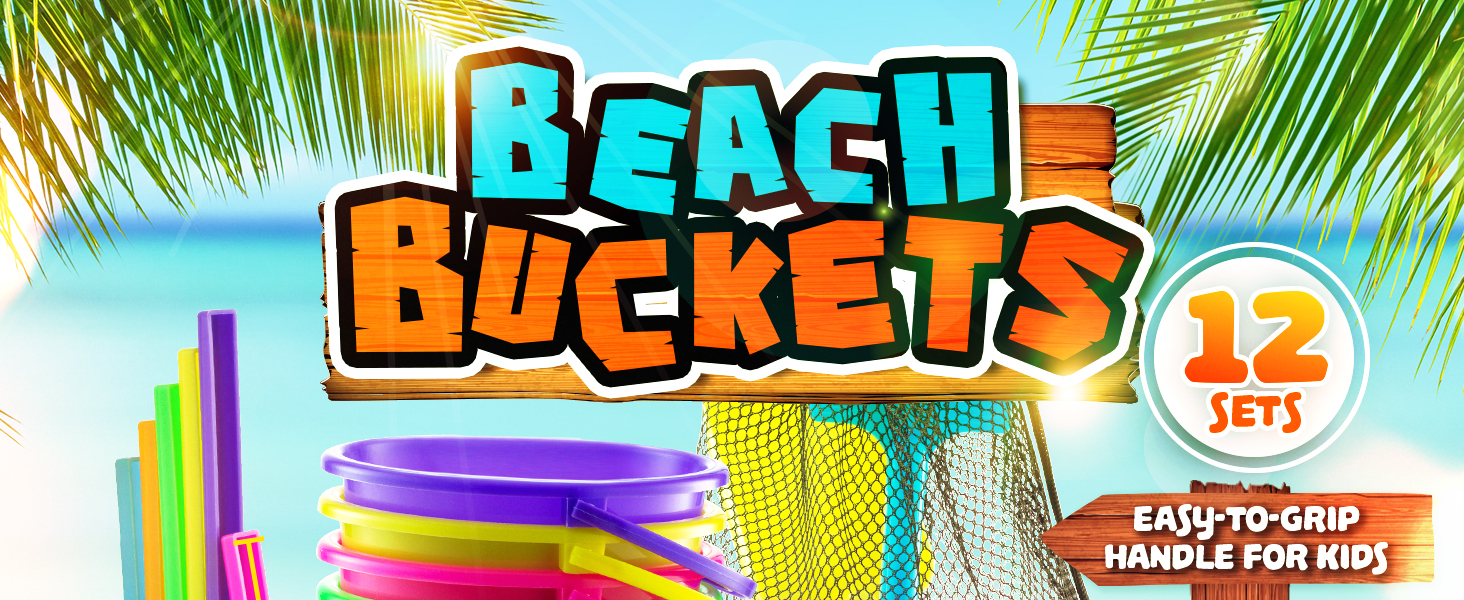 Beach buckets