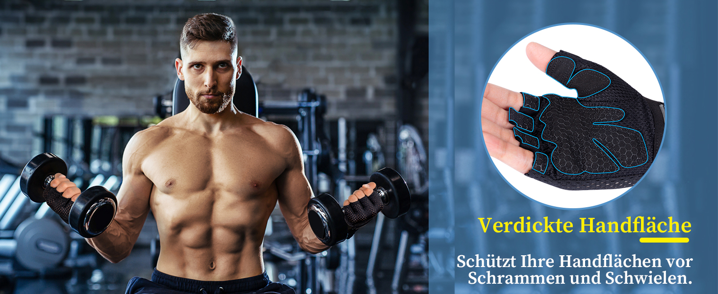 verdickte Handflächenschutz