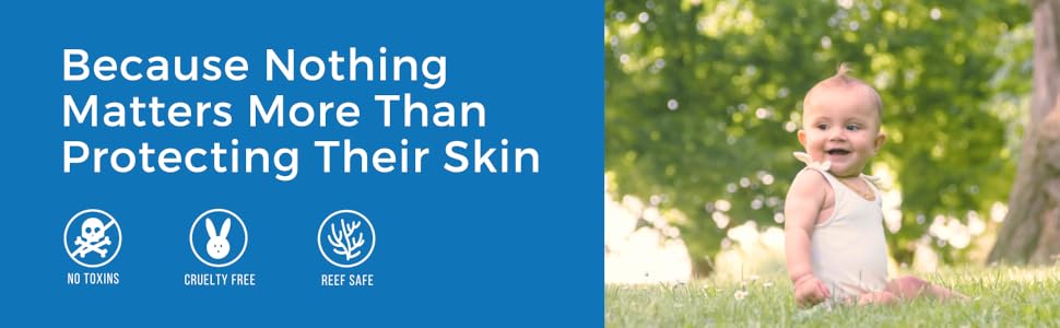 natural kids sunscreen non toxic sunscreen safe for babies and toddlers tear free baby sunscreen