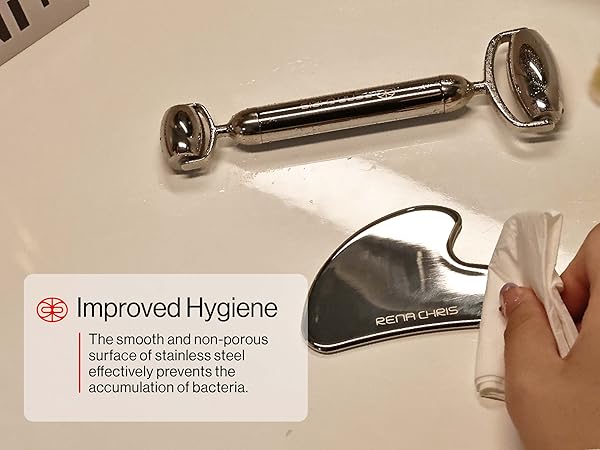 stainless steel metal gua sha tool