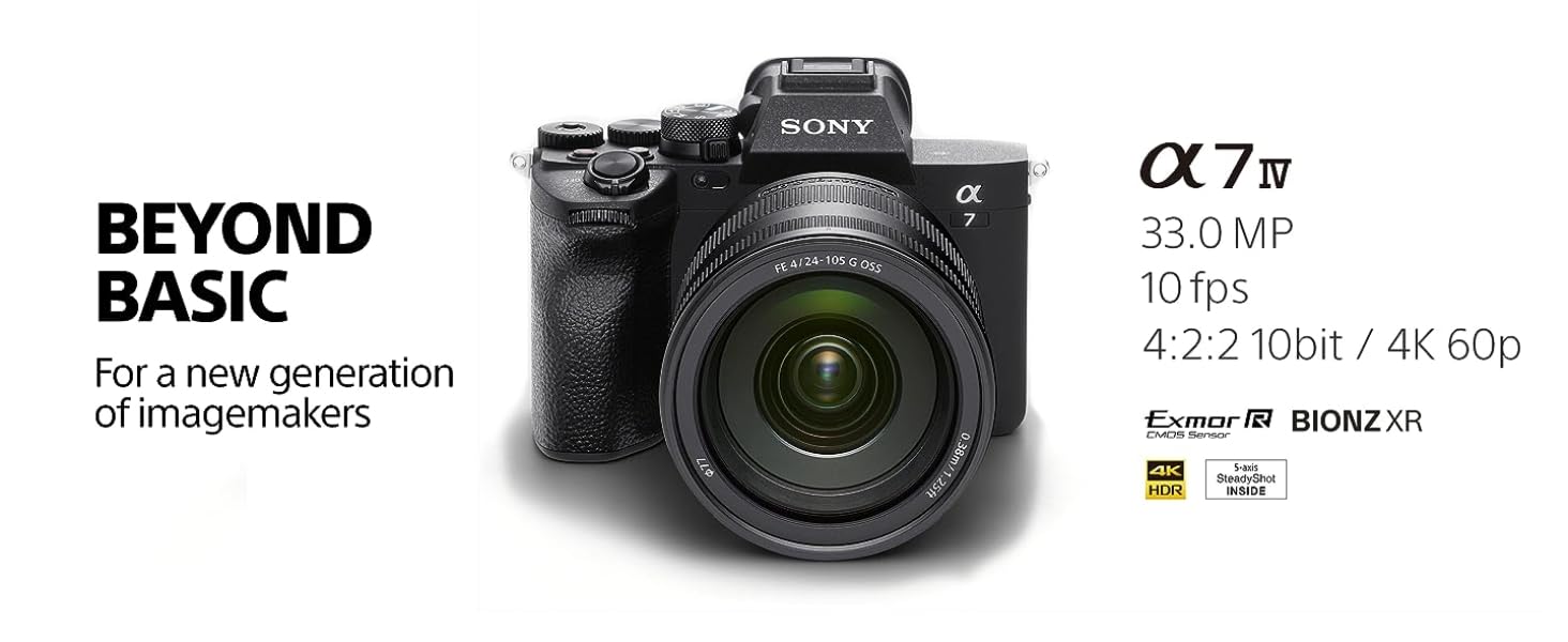Sony Alpha a7 IV Mirrorless Camera