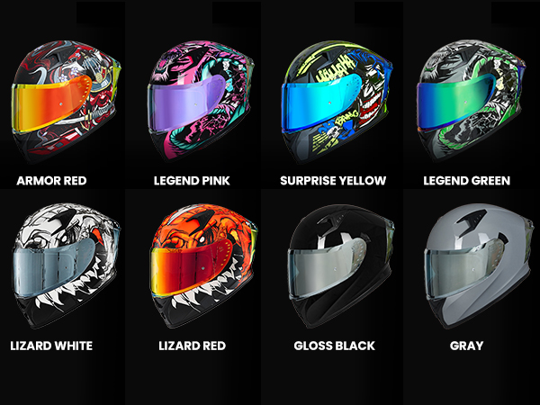 hide36☆ Amazon.com: ILM Motorcycle Helmet Full Face with Pinlock