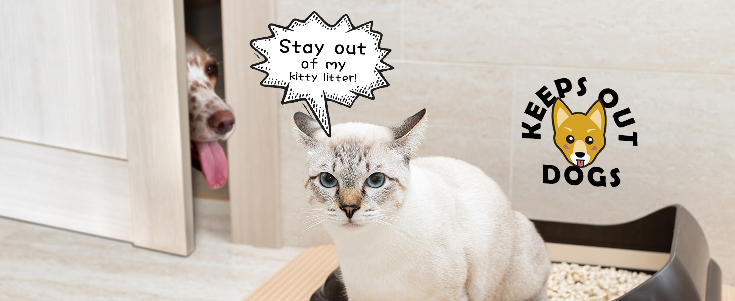 2PCS Cat Door Latch Holder,【8 Adjustable Sizes】 Stronger