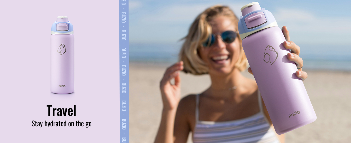 travel water bottle