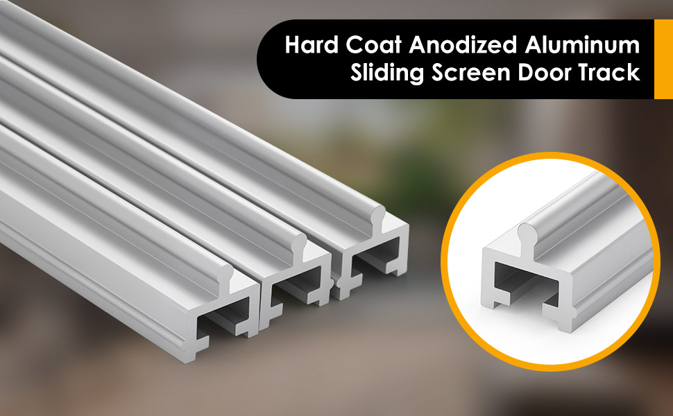 sliding screen door track replacement