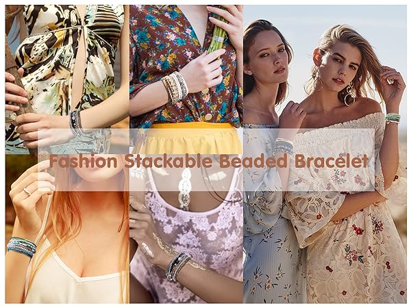 hobemian Stretch Bangles Bracelet