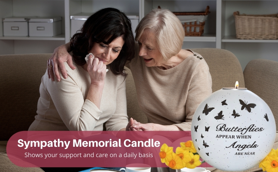 Memorial Candles for Loss of Loved One Memory Candles for
