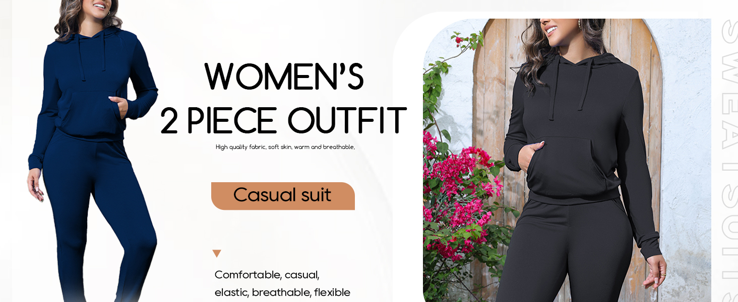 Women's Lounge Sets With Pocket