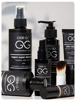 Geri G Beauty. Transceutical Living. Skincare, cosmetics, makeup