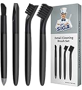 MR.SIGA Grout Cleaner Brush Set, Detail Cleaning Brush Set for Tile, Sink, Drain, Grout Brush Set...