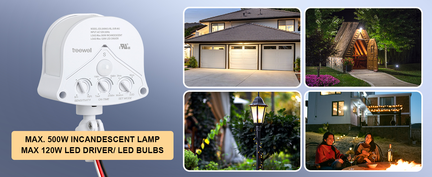 flood light motion sensor