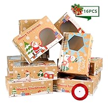 16pcs Gift Wrap Boxes 