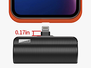 iWALK Mini Batterie Portable 3350mAh, Ultra-Compact Power Bank Petit Batterie Externe Compatible pour iPhone 14/14 Pro/13/13 Pro/13 Mini/12/12 Pro/12 Mini/11/11 Pro/SE/XS/XR/X/8/7/6s Prise en charge des étuis pour téléphones portables