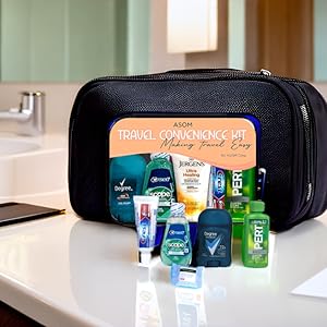 Hotel toiletry kit