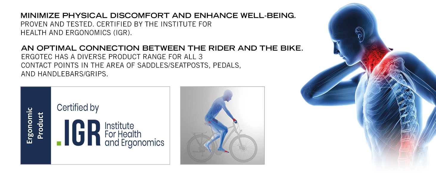 Ergotec - Proven and certified by the Institute for Health and Ergonomics