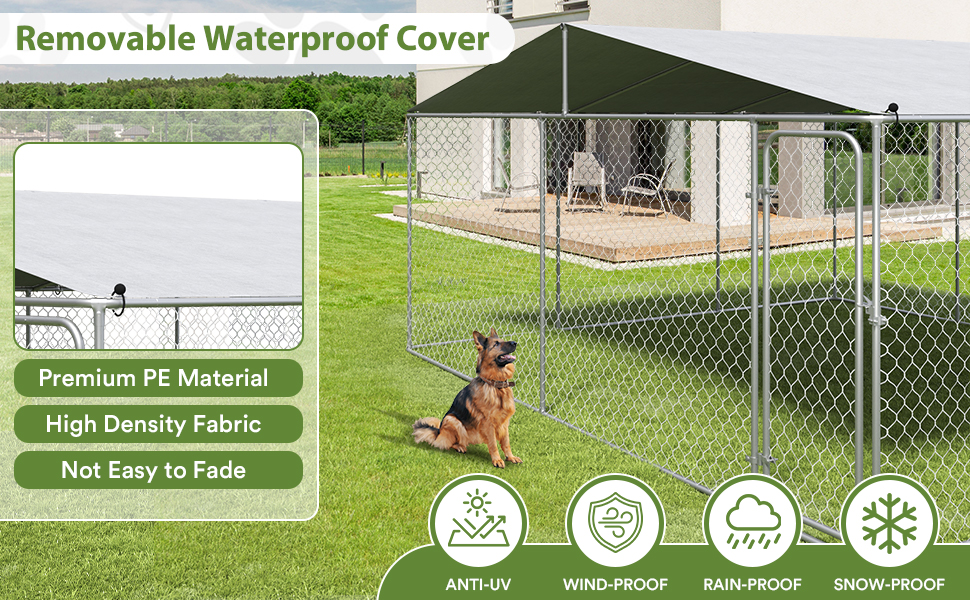 dog kennel outside