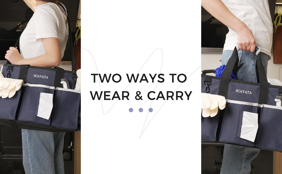Wearable Cleaning Caddy Bag