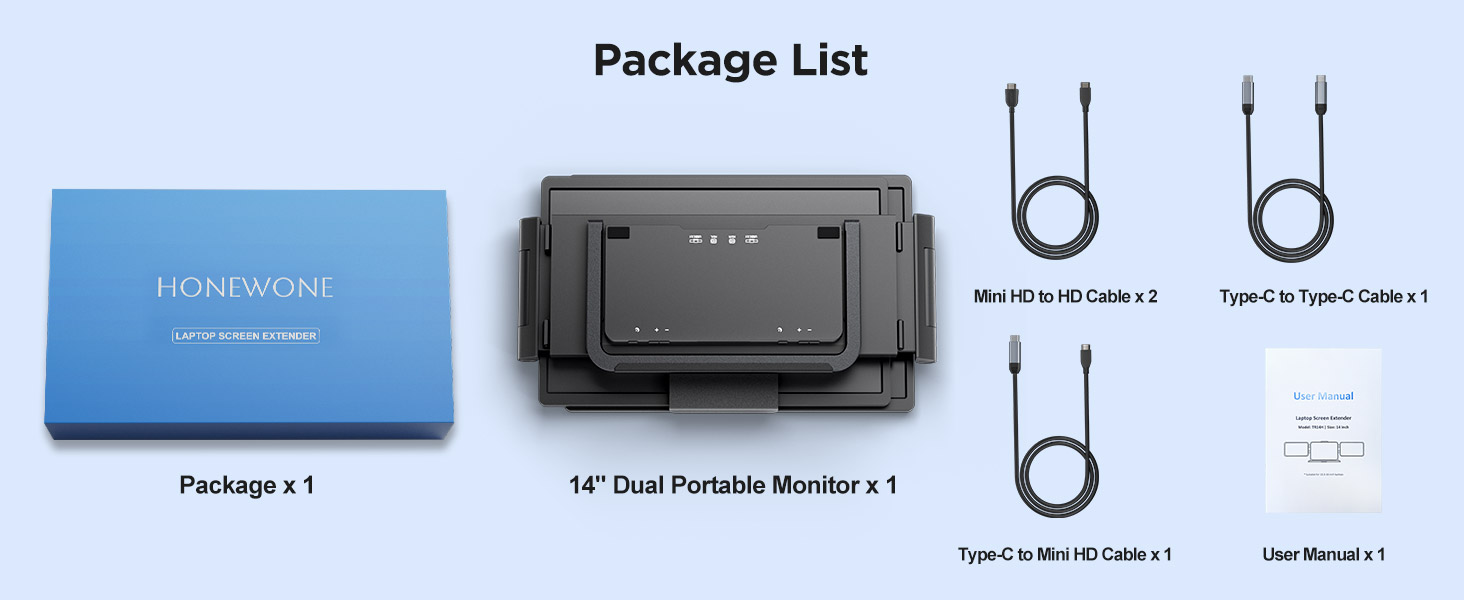 Portable Laptop Screen Extender