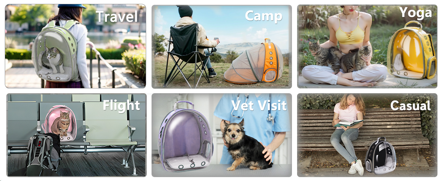 portable cat backpack carrier