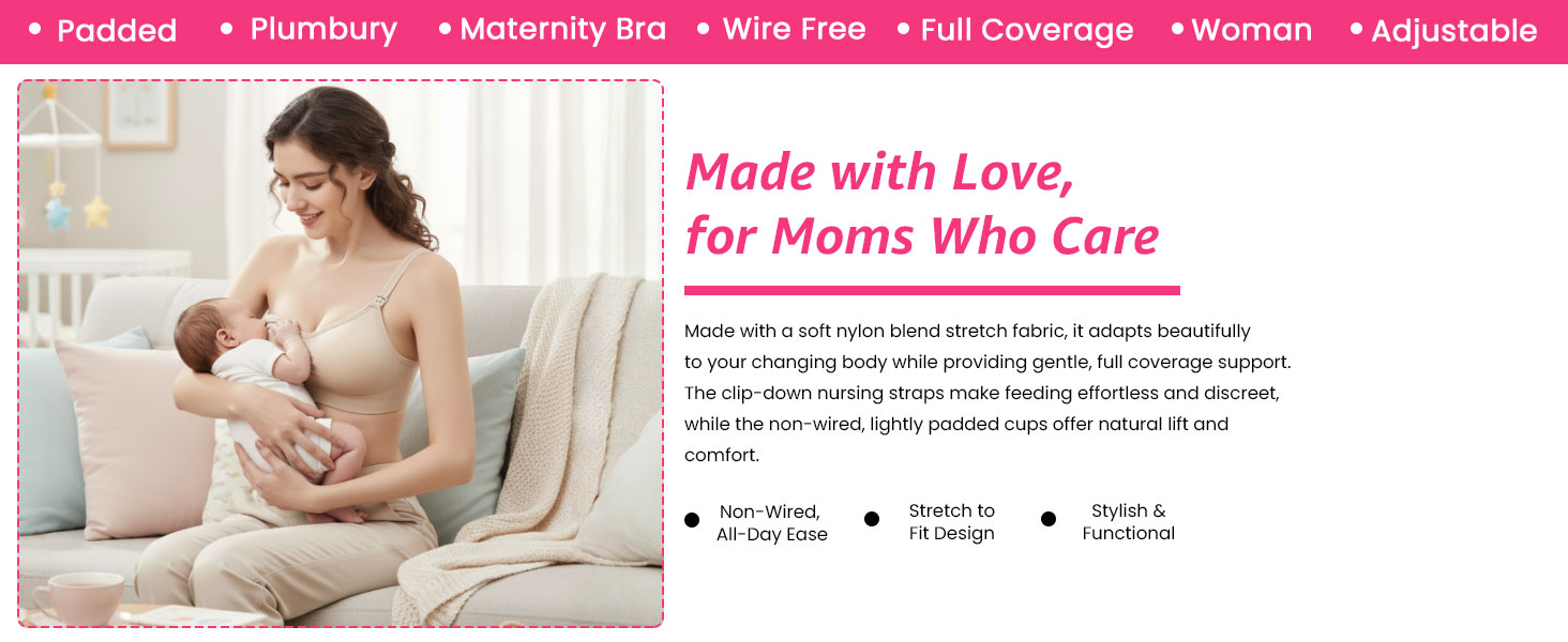 SPN-JGSP Maternity Bra | Nursing Bra | Pregnancy Bra | breastfeeding bra