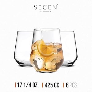 Water Glasses Set Of 6