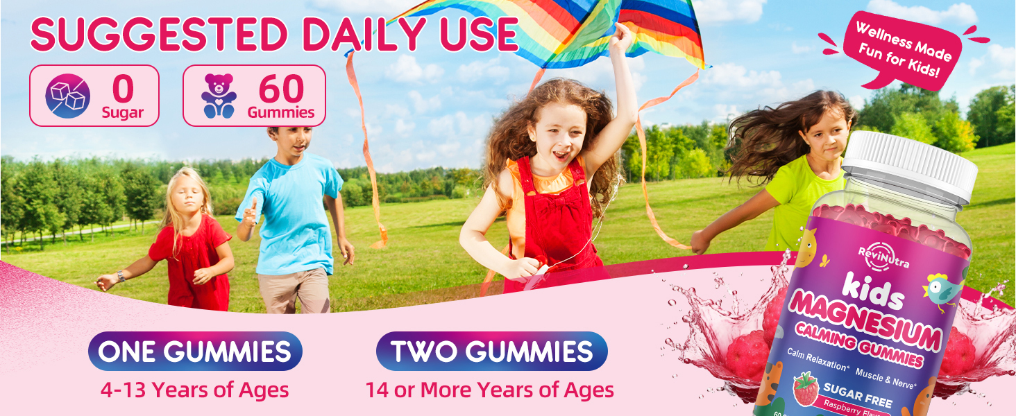 Magnesium Glycinate Gummies for Kids