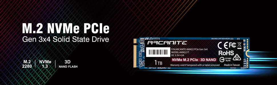 内蔵型SSD ARCANITE AKM22 256GB NVMe SSD 内蔵型SSD ARCANITE AKM22 256GB NVMe SSD AKM22256G
