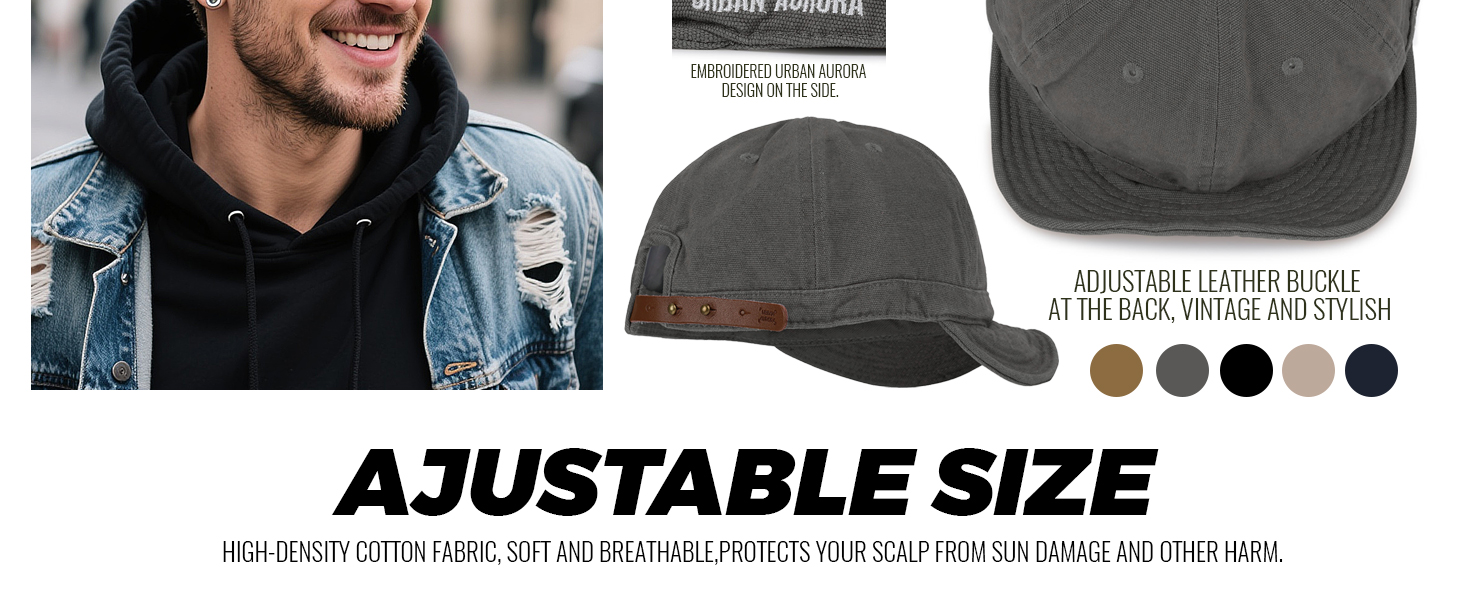 Croogo Short Brim Baseball Cap