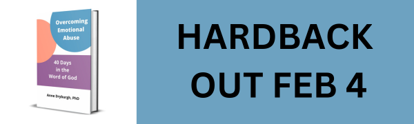 Hardback edition of Overcoming Emotional Abuse 40 Days in the Word of God