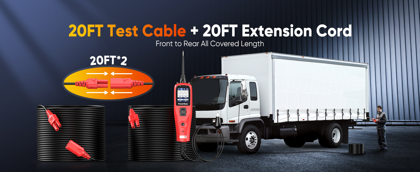 Autel PS100 automotive power probe-A+12