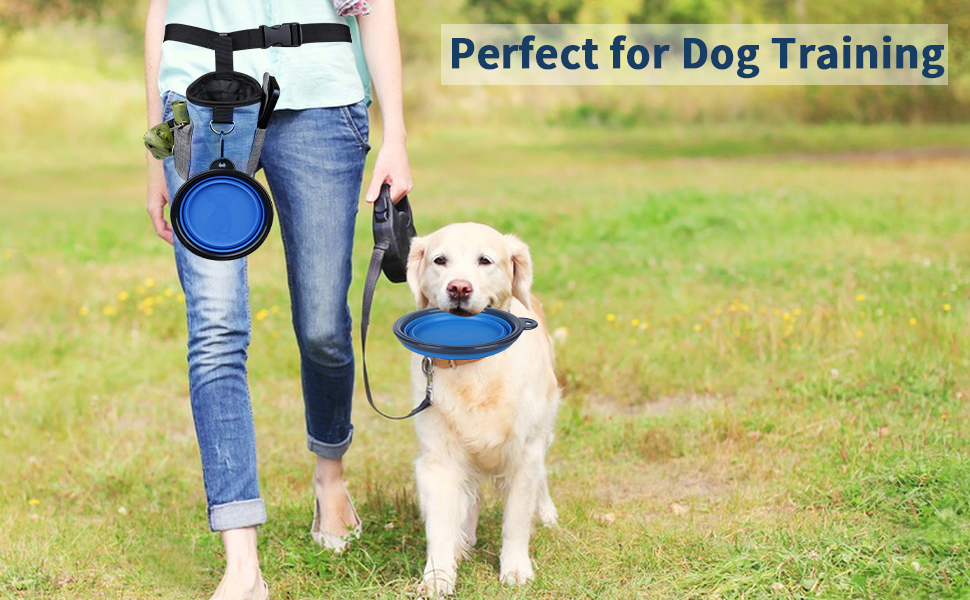 JMJRMUA Dog Treat Pouch, Treat Pouches for Pet Training