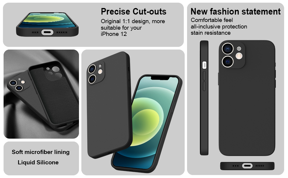iPhone 11 Hülle Silikon mit 1 Lanyard, Handyhülle iPhone 11 Case Ultra Schutzhülle für iPhone 11