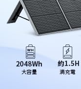 AFERIY ソーラーパネル 200W ソーラーチャージャー 折り畳み式 200Wソーラーパネル折り畳み式ETFE, ータブル電源 ソーラー