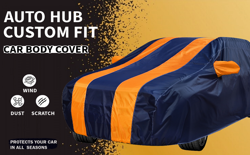 Buy Auto Hub Car Body Cover Compatible with Renault Captur with