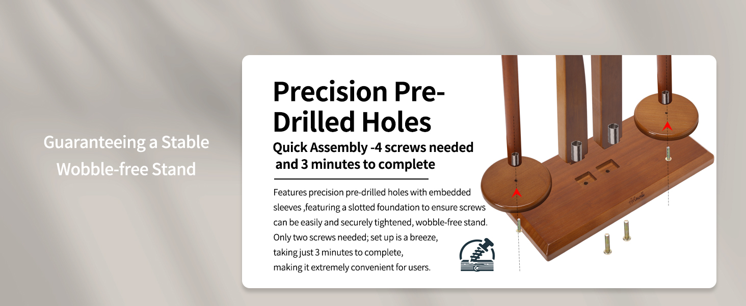 dual arm magnetic yarn holder quicke assembly