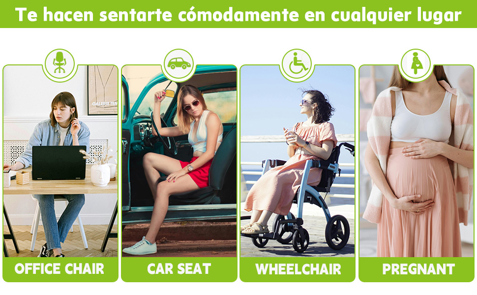 Cojín de Asiento de Coche