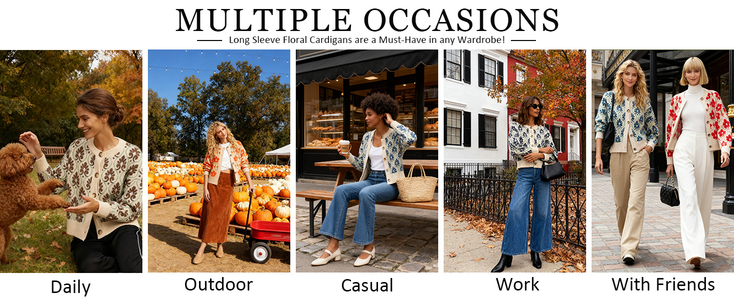 long sleeve cardigan