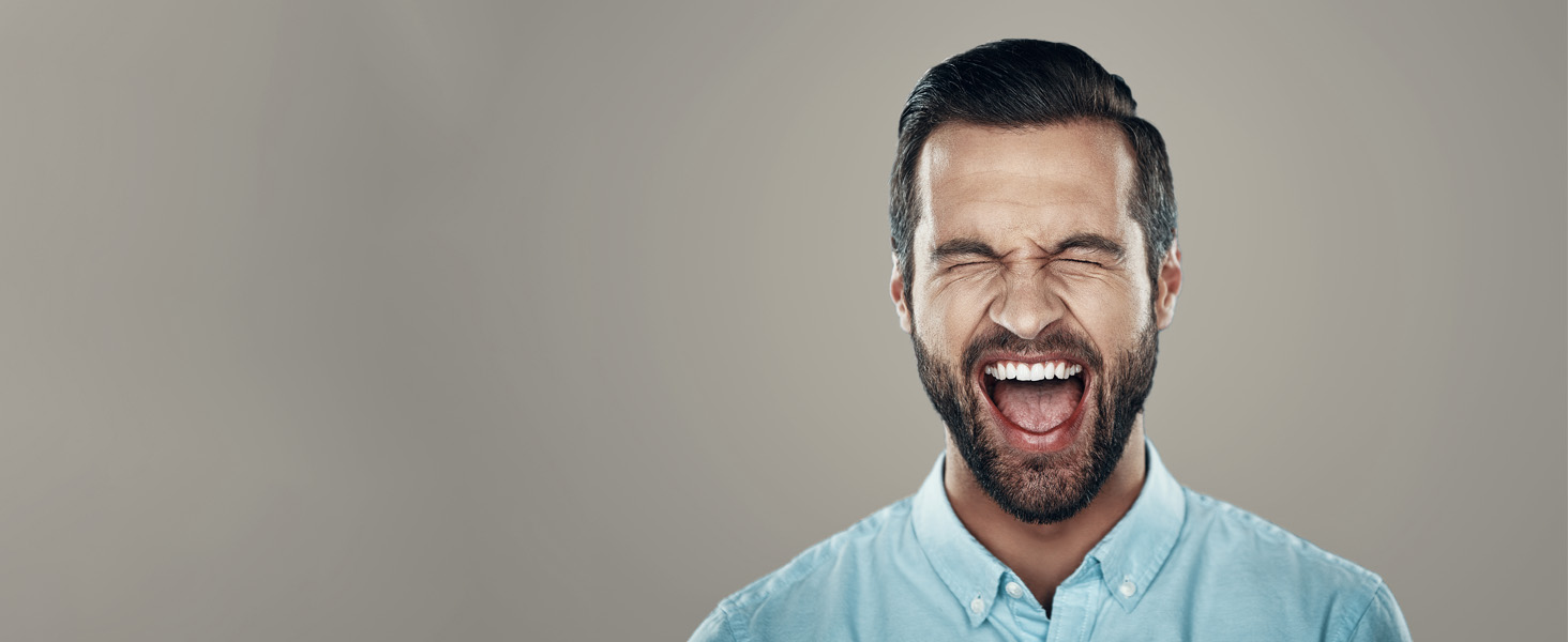 MEGASONEX M8 Ultraschallzahnbürste bei empfindlichen Zähnen.