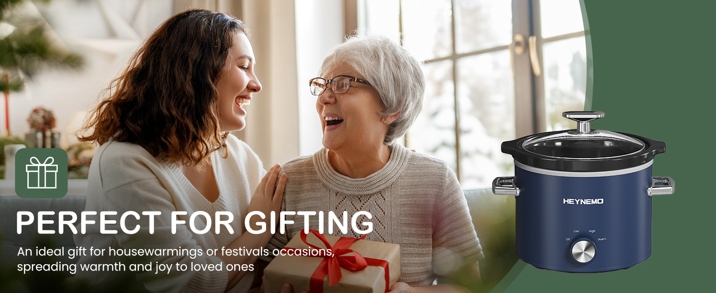 2 QT Small Slow Cooker