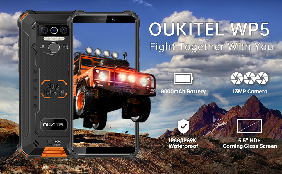 OUKITEL EP5 rugged phone