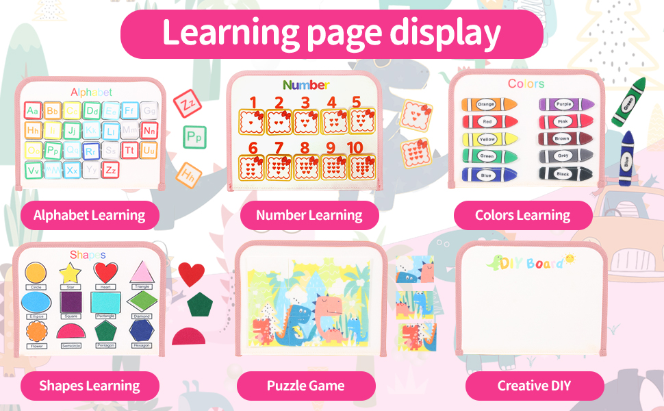 learning toy for 1 2 3 4 5 6 years old