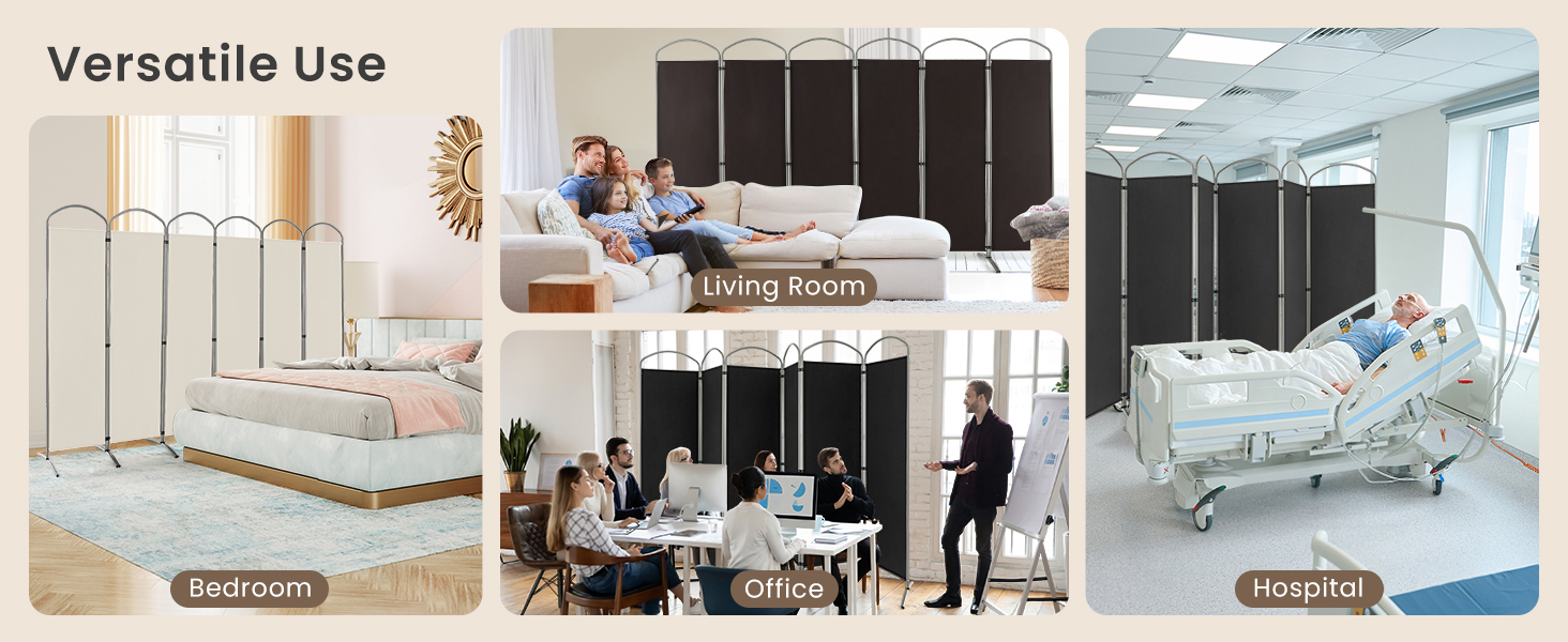 Wall Divider and Separator for Home Office