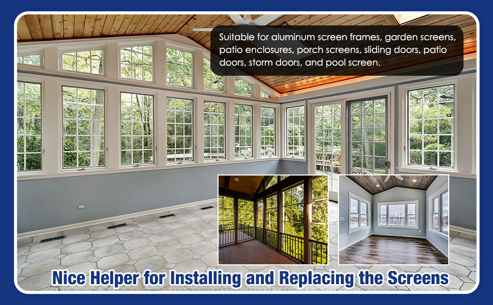 Flat Screen Spline 0.315 Width Vinyl Screen Spline Flat Bottom and