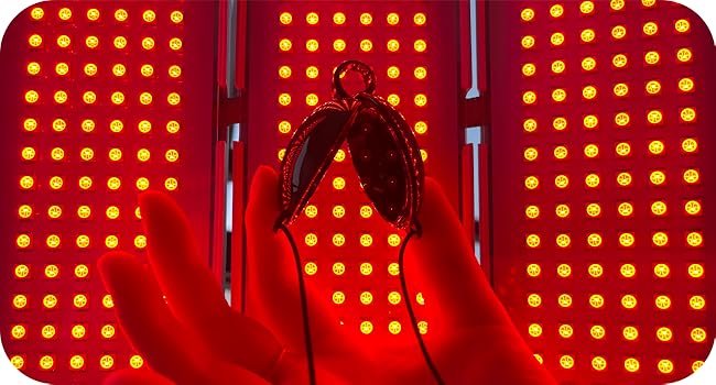 eye protection for red light therapy