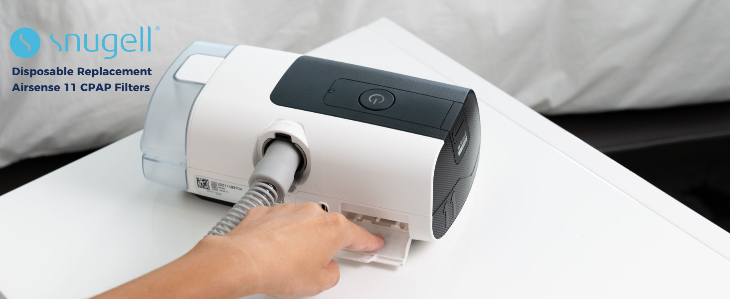 Disposable Replacement CPAP Filters by Snugell Made for