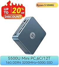 ミニPC Ryzen 7 TRIGKEY Speed S5 Pro 16GB Amazon.com: TRIGKEY Mini PC 5850U(8C/16T, Up to 4.4GHz), AMD
