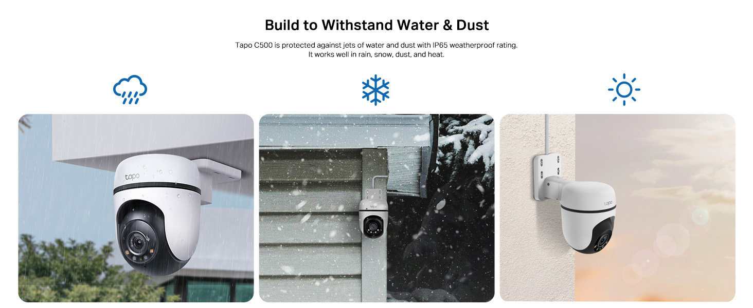 Tapo C500 Outdoor Pan/Tilt Security WiFi Camera