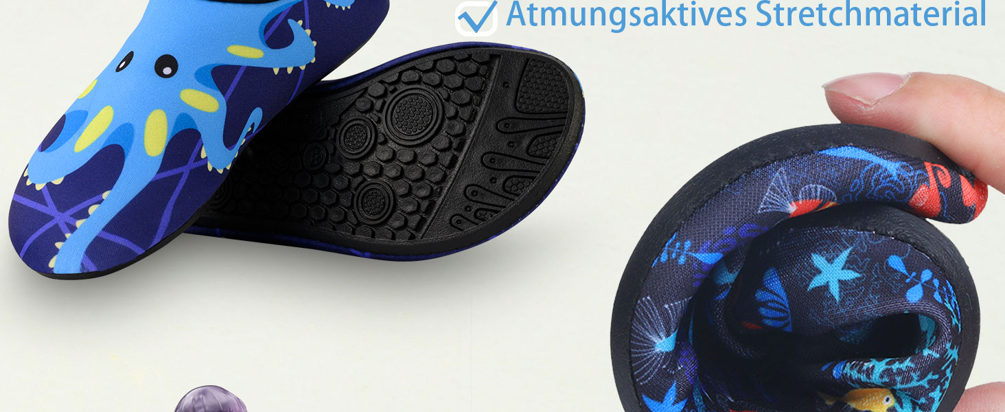 Badeschuhe Kinder Wasserschuhe,Schwimmschuhe Strandschuhe Barfußschuhe Jungen Mädchen Aquaschuhe 