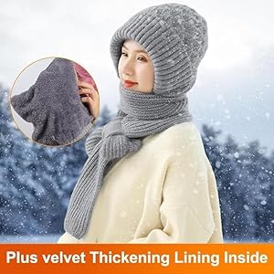2-IN-1 Wind Proof Scarf With Cap