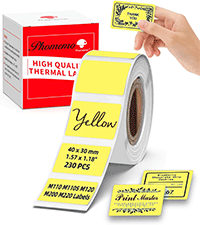 Phomemo Labels Phomemo M110 Labels M220 Labels M200 Labels M221 Labels